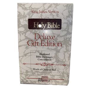 Nelson Regency Deluxe Gift Edition Holy Bible Illustrated KJV 173BGG
